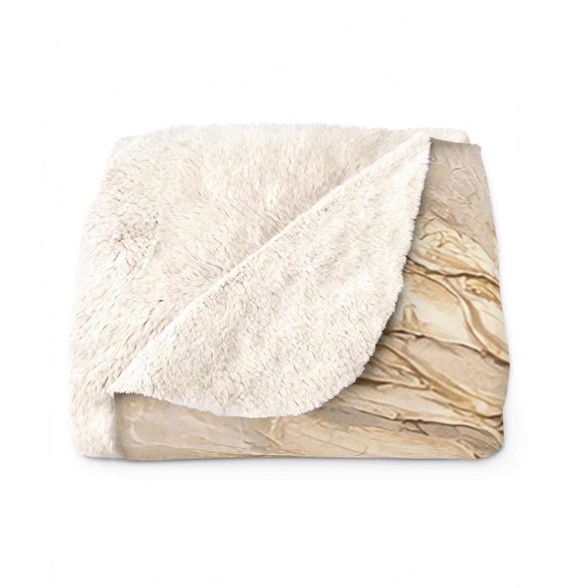 Angel Wings Sherpa Blanket – Soft Cozy Fleece Throw