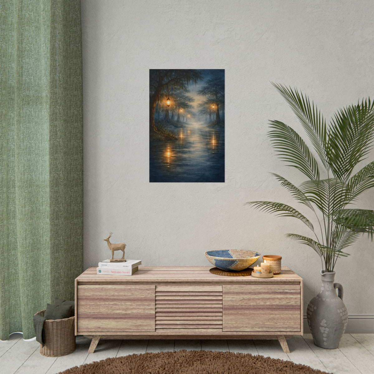 Mystic Bayou Lanterns Art