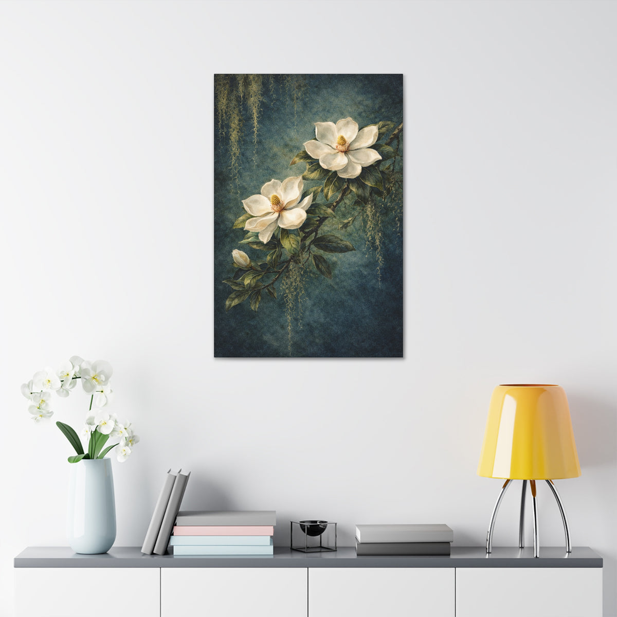 Southern Estate Magnolia Canvas Wall Art