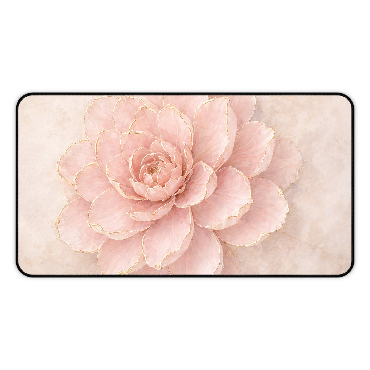Floral Blush Desk Mat