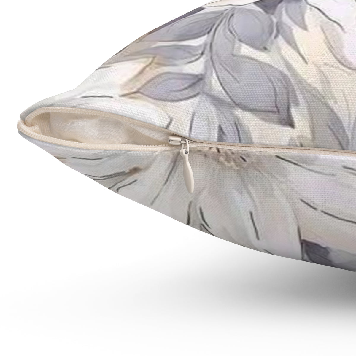 floral square pillow