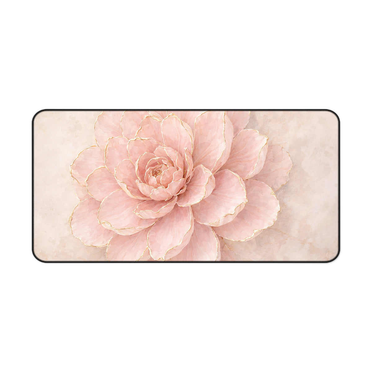 Floral Blush Desk Mat