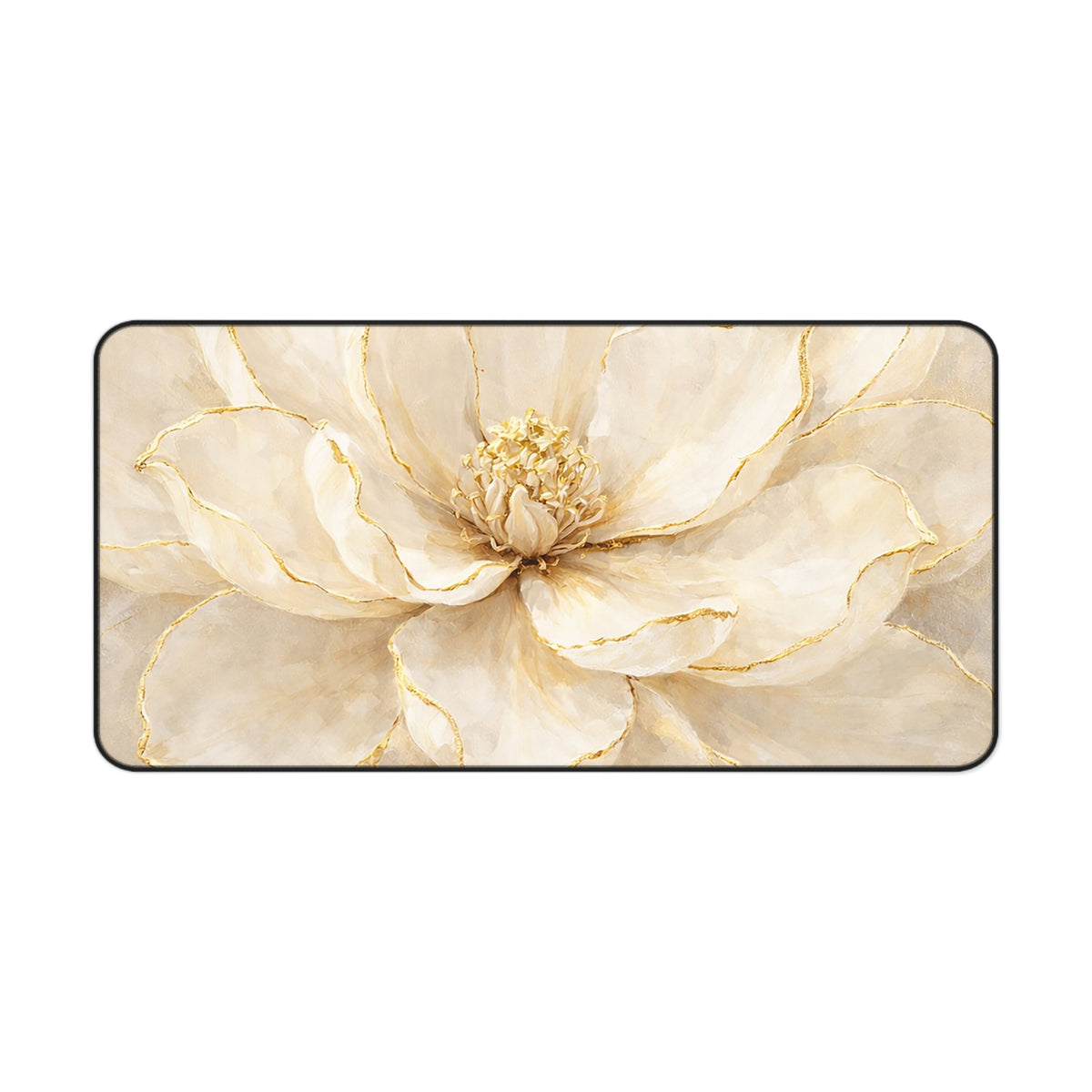 Floral Elegance Magnolia Desk Mat