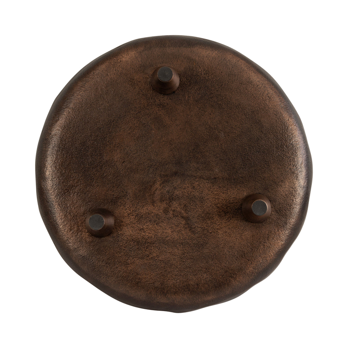 Alessia Decorative Footed Serving Tray | Antique Bronze