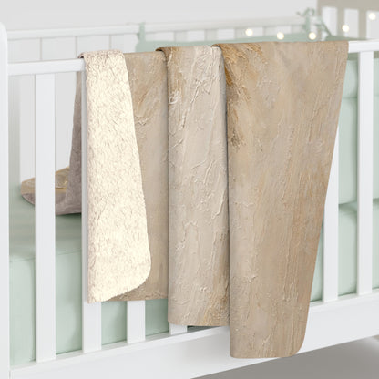 Angel Wings Sherpa Blanket – Soft Cozy Fleece Throw