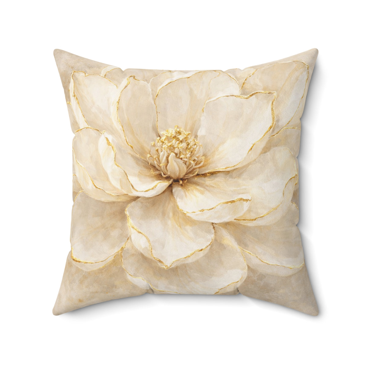 floral magnolia pillow