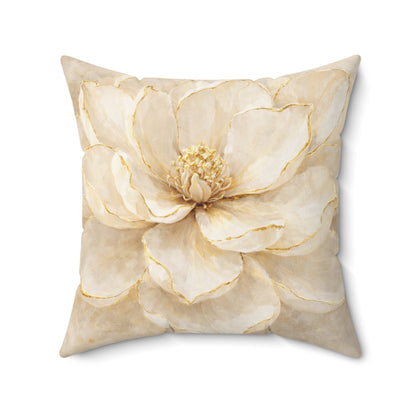 floral magnolia pillow
