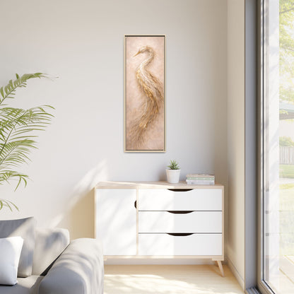 Southern Heirloom Heron Diptych Wall Art