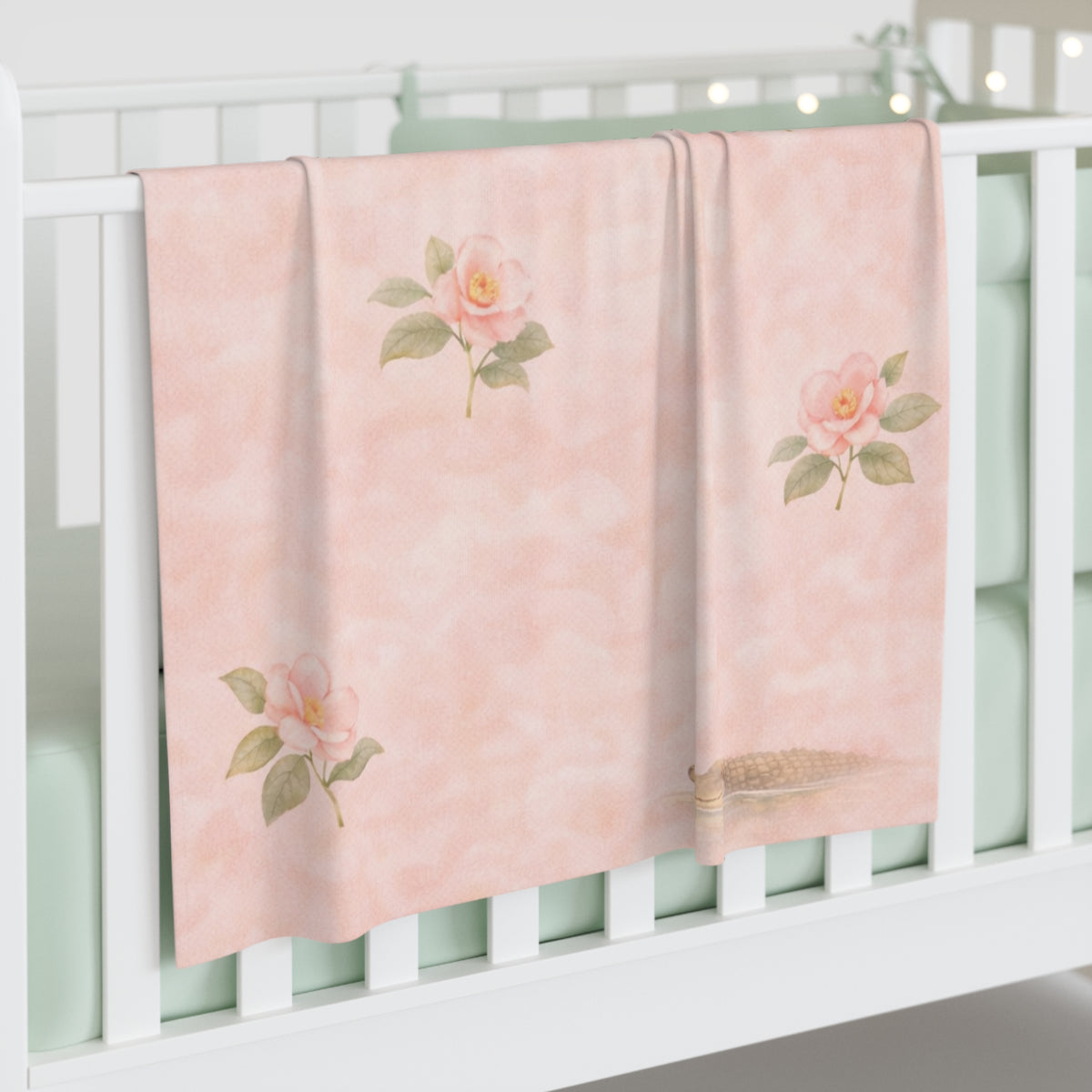 Camellia Sprigs Swaddle