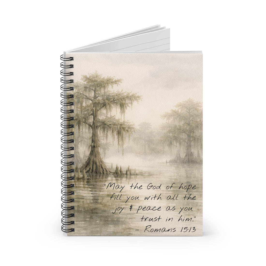Inspirational Spiral Notebook - Ruled Line, Motivational Journal, Christian Gift, Bible Verse Stationery, Self-Reflection Note Pad, [...]