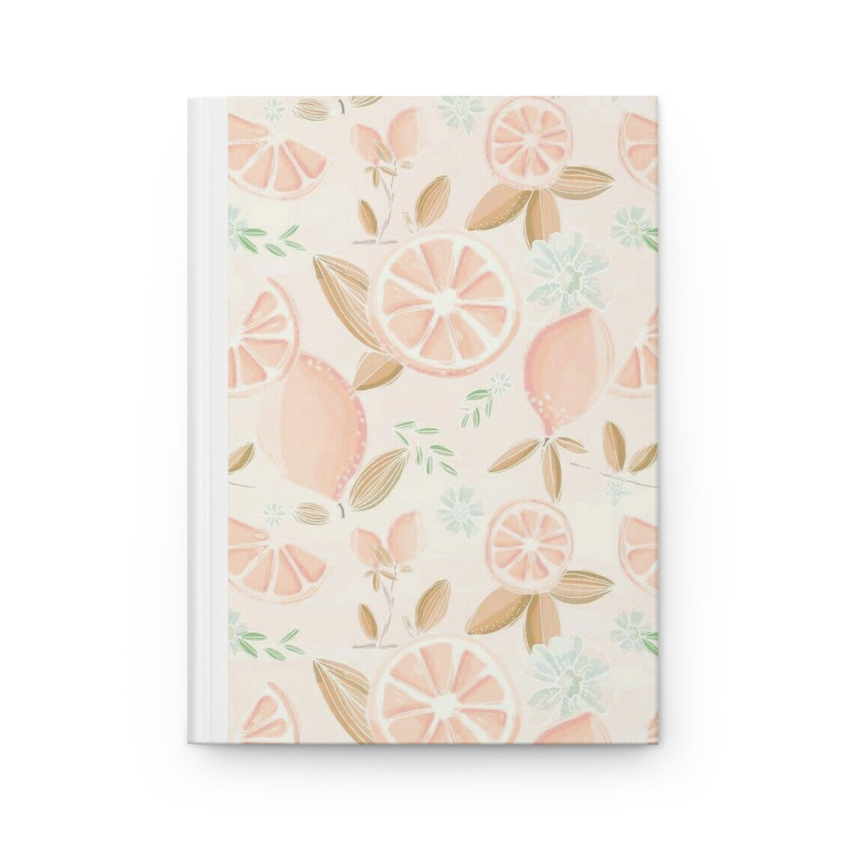 Lemon Blossom Journal | Floral Notebook for Writing