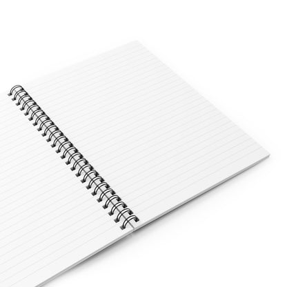 Faith Journal Notebook – Soft Watercolor Cross Spiral Ruled Notebook