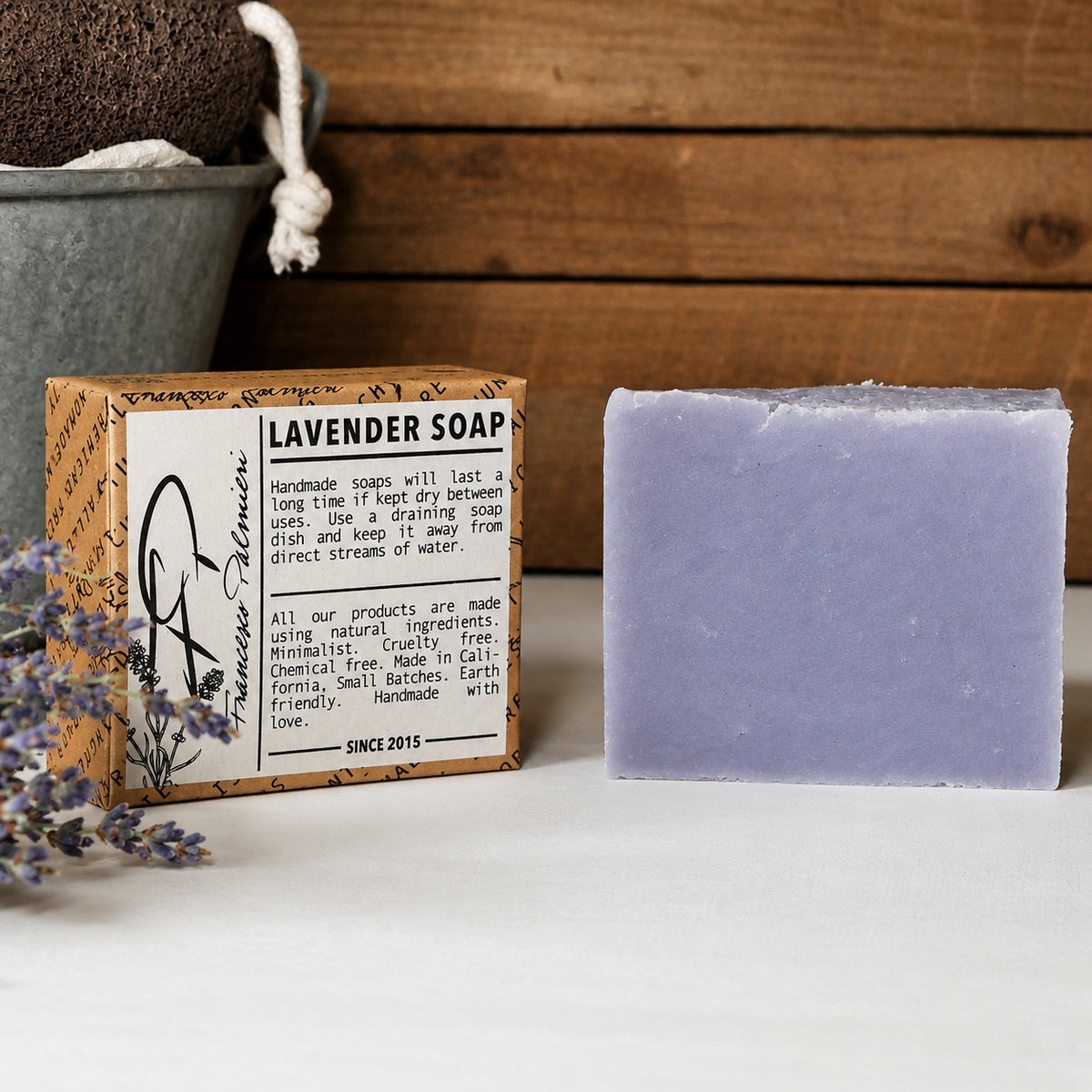 Lavender Bliss Handmade Artisan Soap Bar
