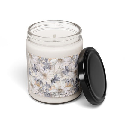 Floral Scented Soy Candle – Relaxing Home Decor, Eco-Friendly Aromathe