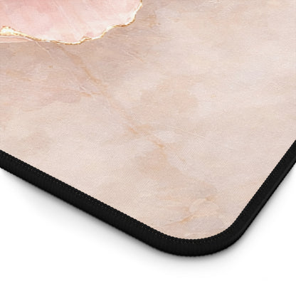 Floral Blush Desk Mat