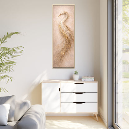 Southern Heirloom Heron Diptych Wall Art