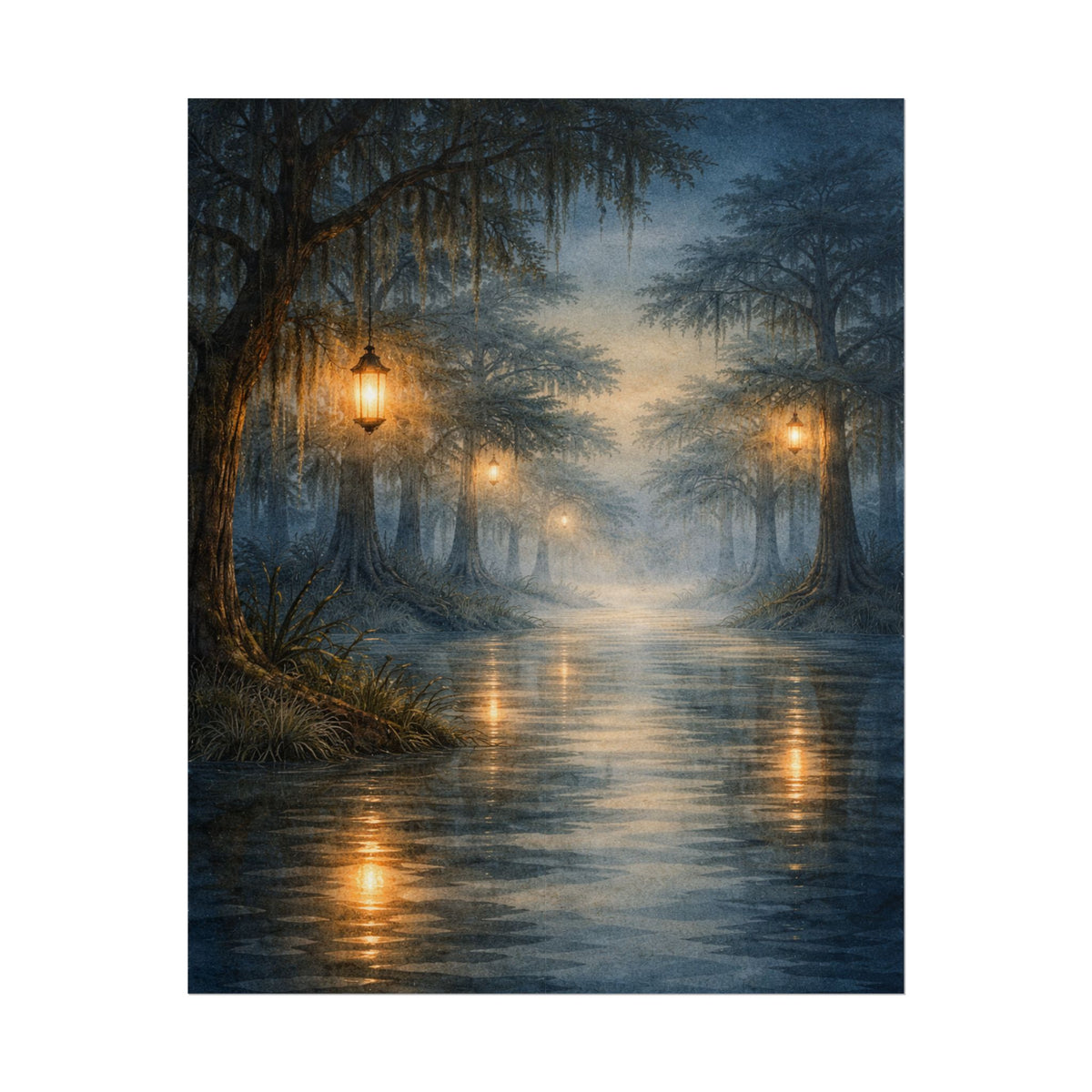 Mystic Bayou Lanterns Art