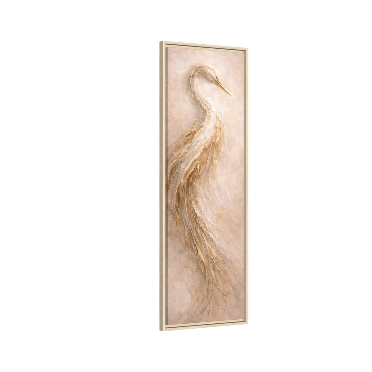 Southern Heirloom Heron Canvas Wall Art