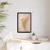 Abstract Angel Wing Framed Canvas Wall Art