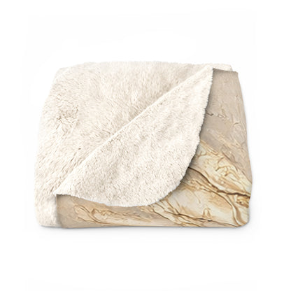 Angel Wings Sherpa Blanket – Soft Cozy Fleece Throw
