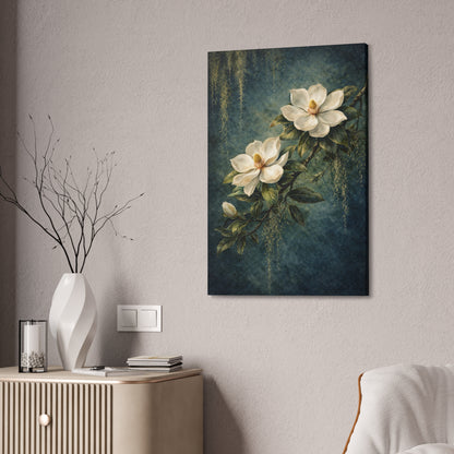 Southern Estate Magnolia Canvas Wall Art