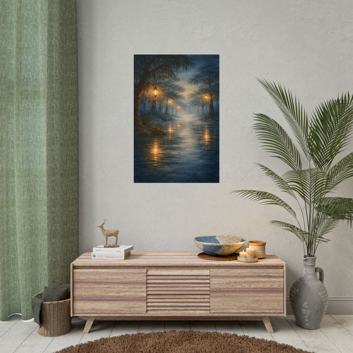 Mystic Bayou Lanterns Art