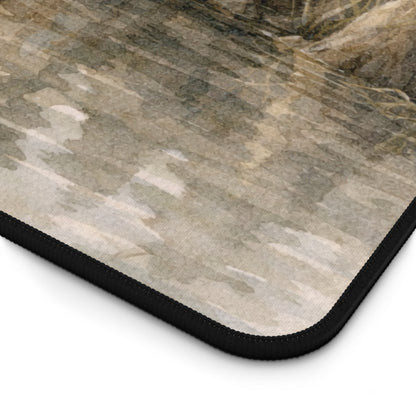 Serene Cypress Knees Desk Mat