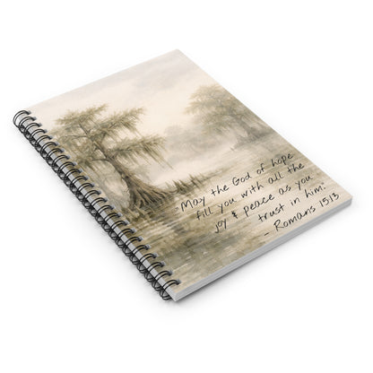 Inspirational Spiral Notebook - Ruled Line, Motivational Journal, Christian Gift, Bible Verse Stationery, Self-Reflection Note Pad, [...]