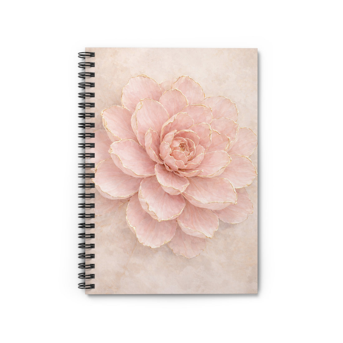 camellia spiral notebook