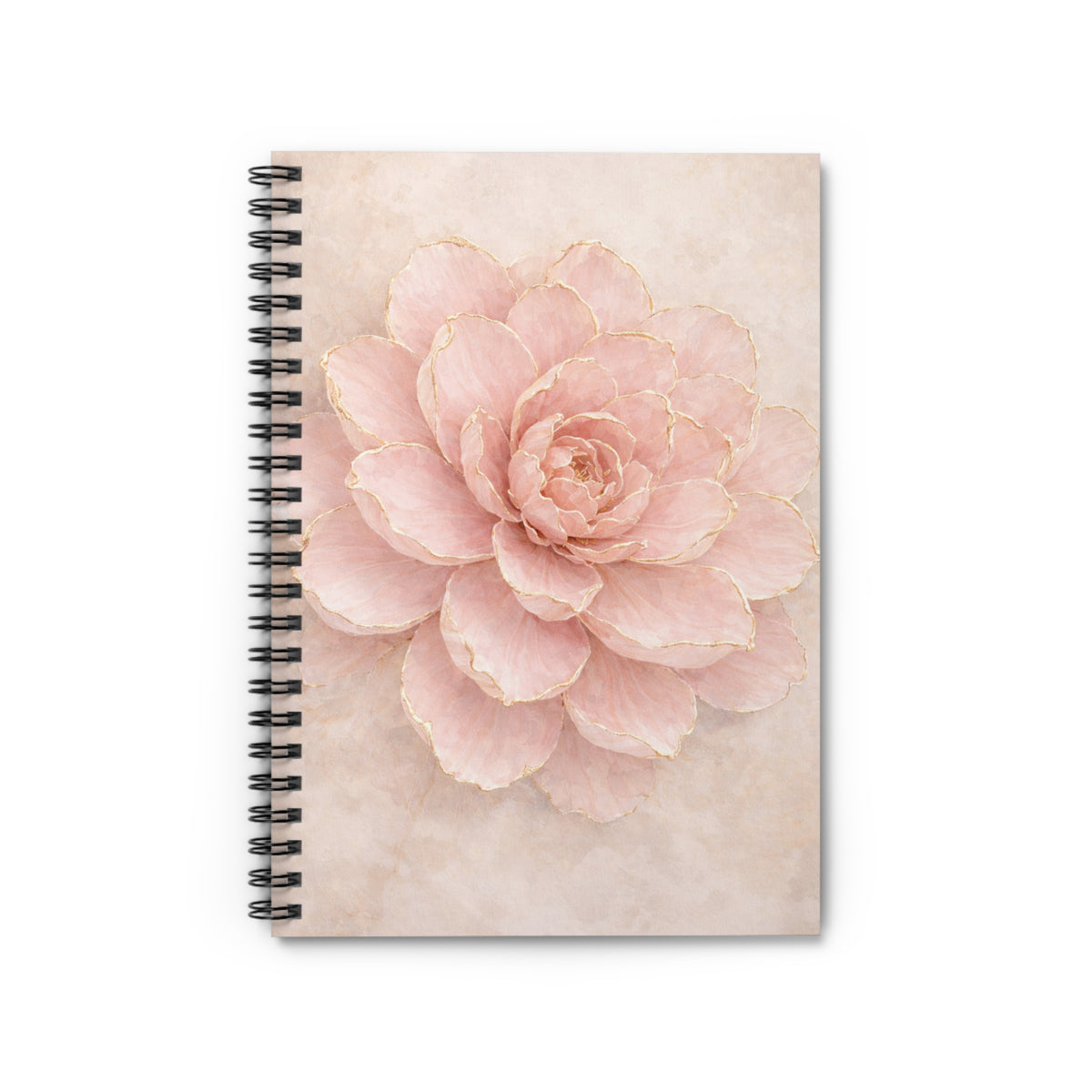 camellia spiral notebook