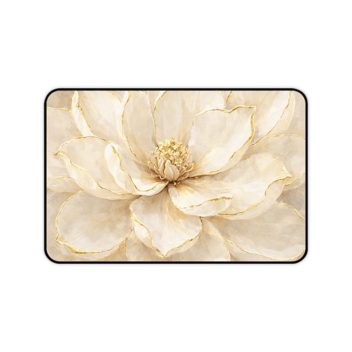 Floral Elegance Magnolia Desk Mat
