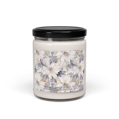 Floral Scented Soy Candle – Relaxing Home Decor, Eco-Friendly Aromathe