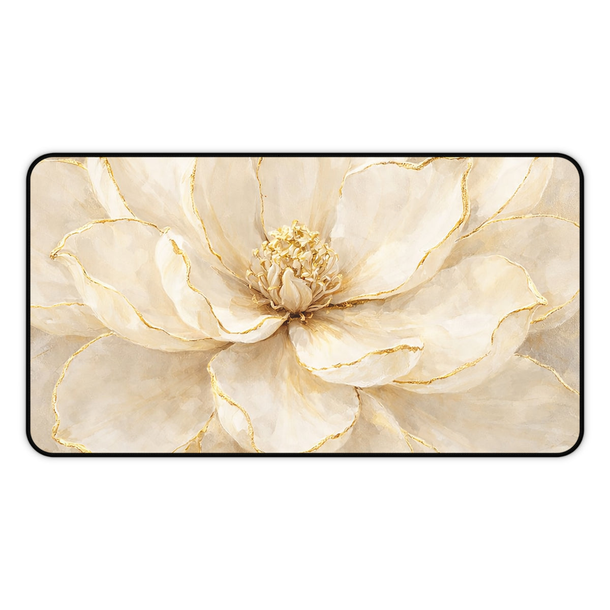 Floral Elegance Magnolia Desk Mat