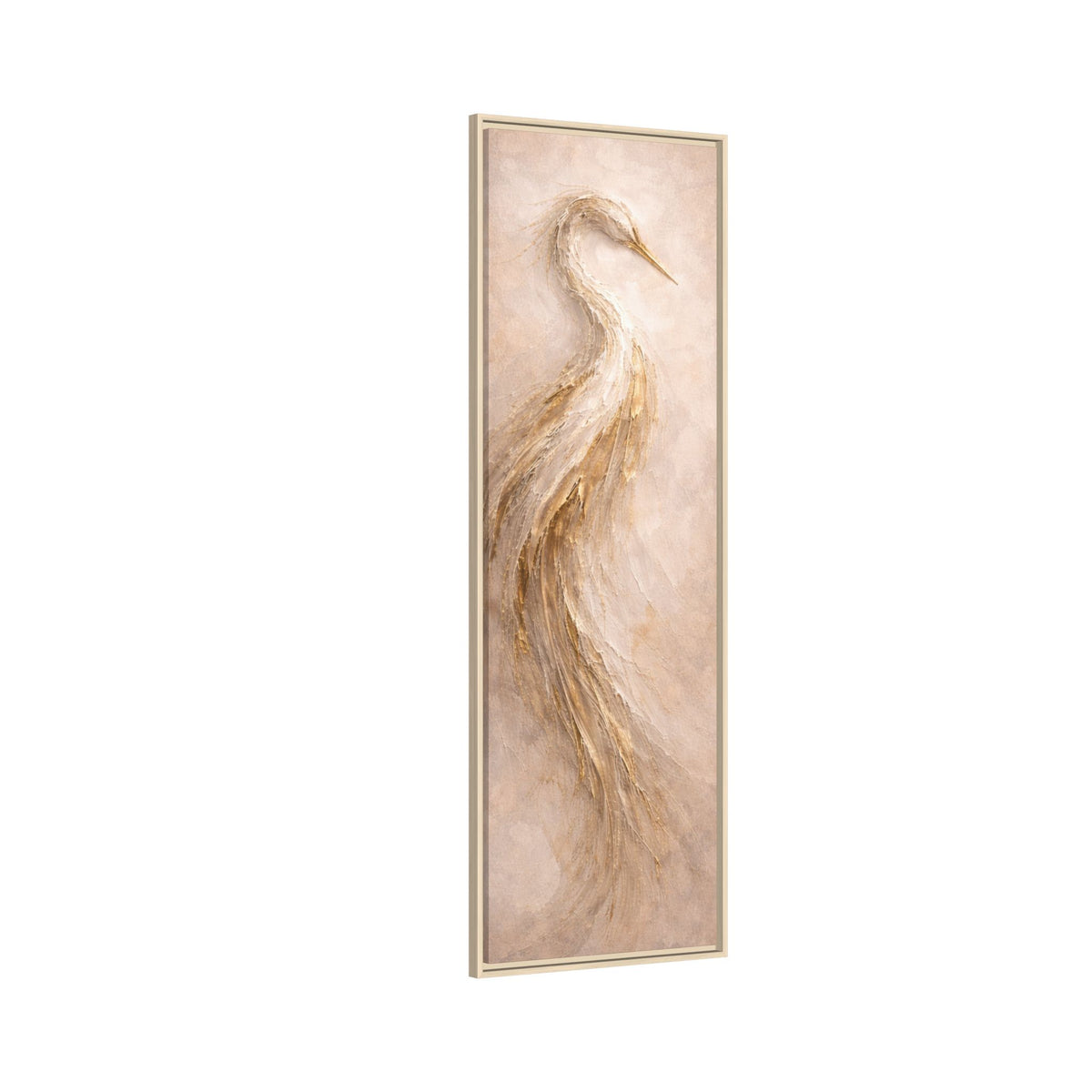 Southern Heirloom Heron Canvas Wall Art
