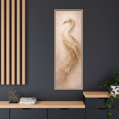 Southern Heirloom Heron Diptych Wall Art