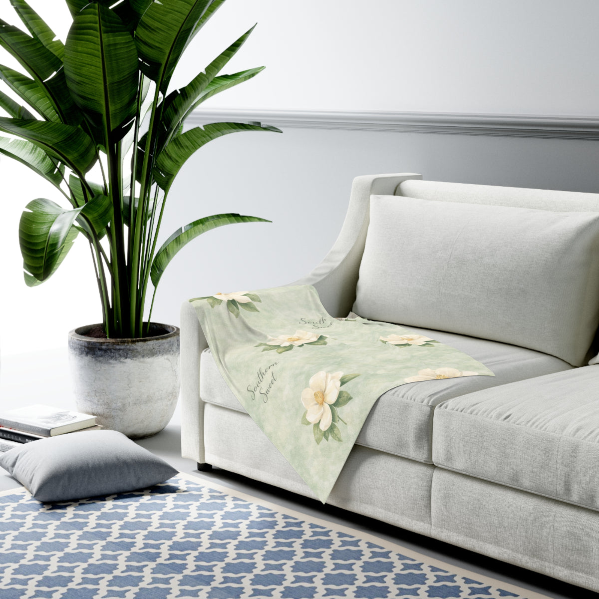 Magnolia Blooms Swaddle