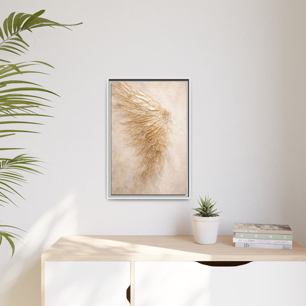 Abstract Angel Wing Canvas Wall Art