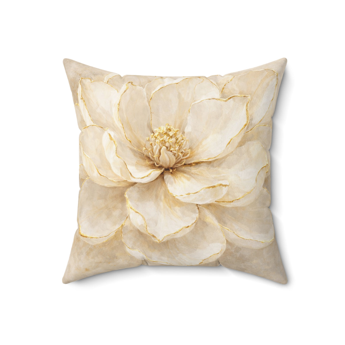 floral magnolia pillow