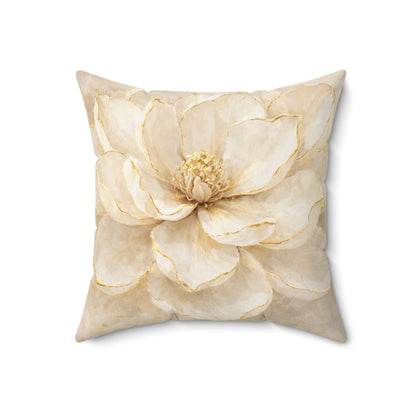 floral magnolia pillow