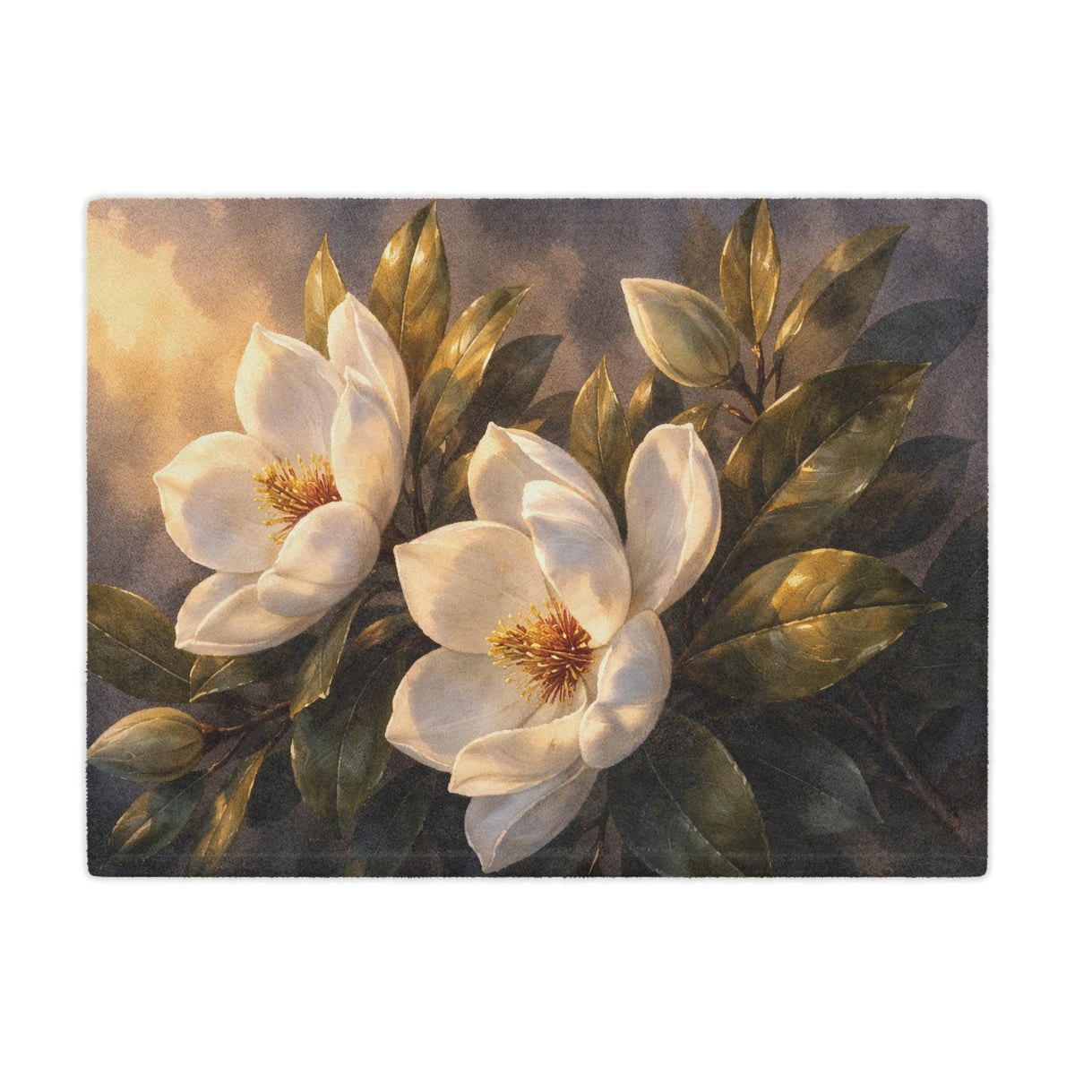 Magnolia Blossom Minky Blanket