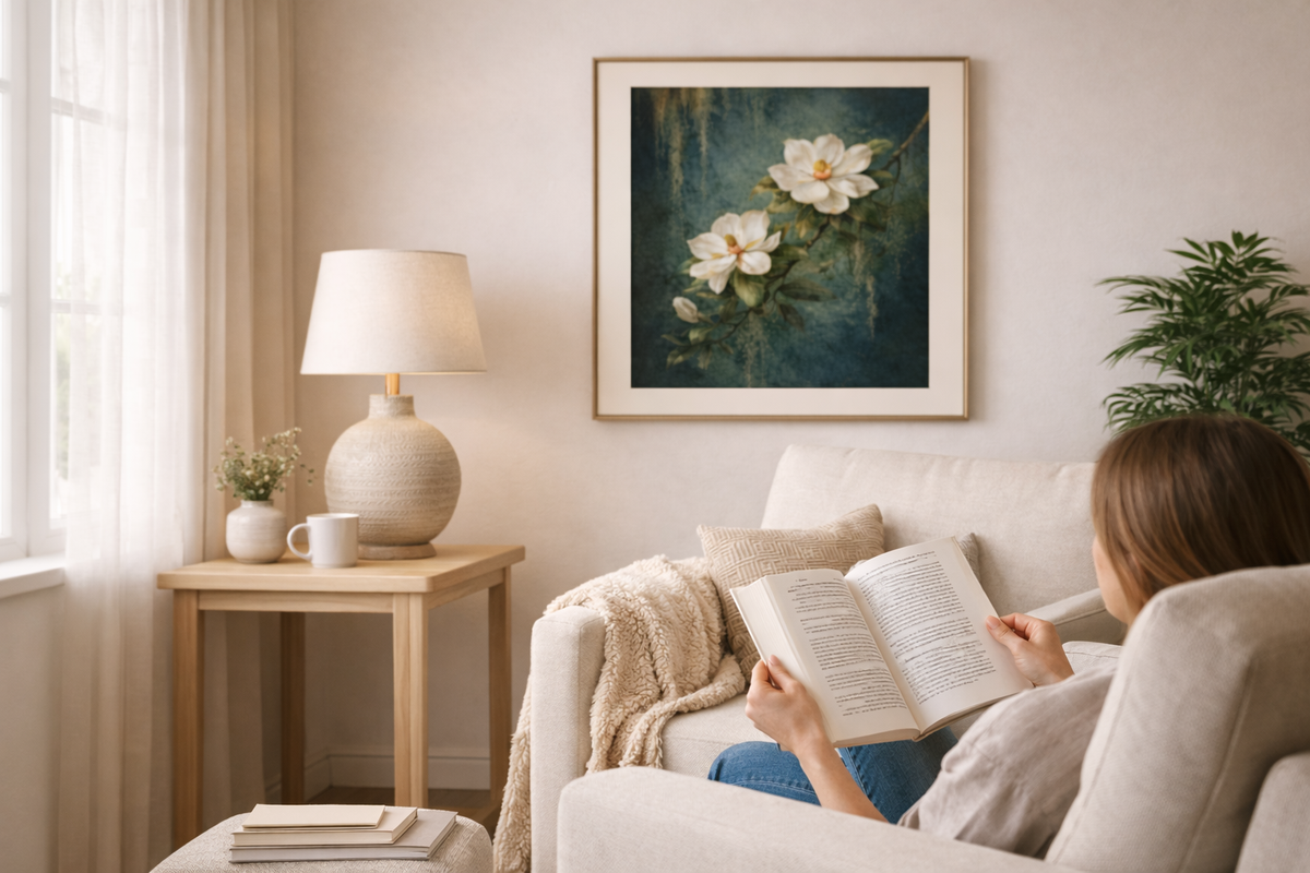 Southern Estate Magnolia Wall Art