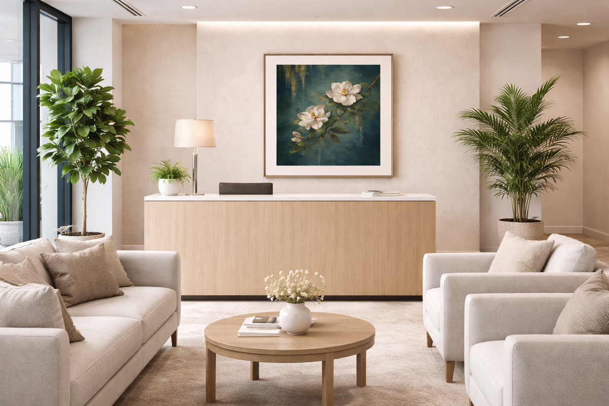 Southern Estate Magnolia Wall Art