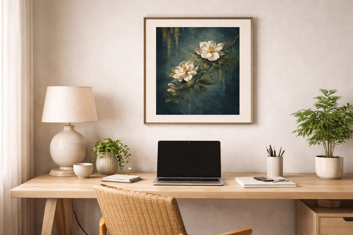 Southern Estate Magnolia Wall Art