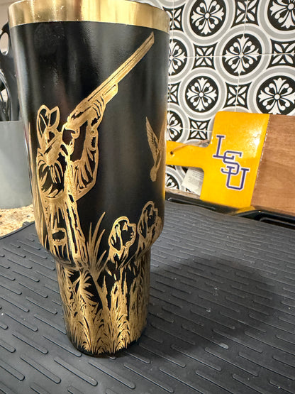Duck Hunting Tumbler – Engraved 40 oz Waterfowl Travel Cup