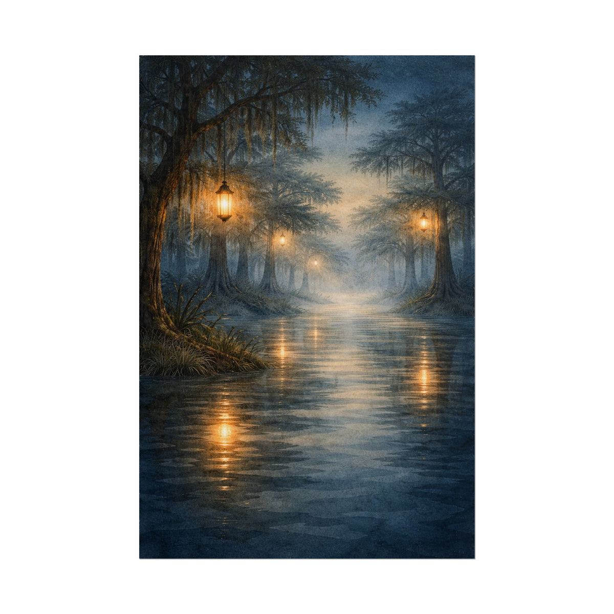 Mystic Bayou Lanterns Art