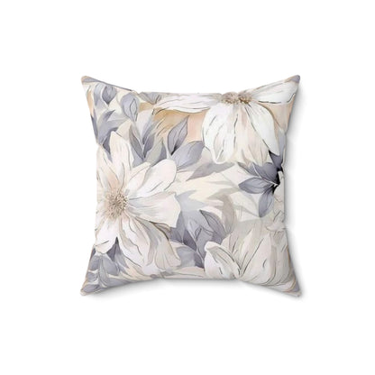 floral square pillow