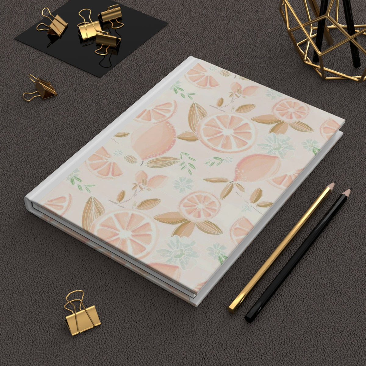 Lemon Blossom Journal | Floral Notebook for Writing