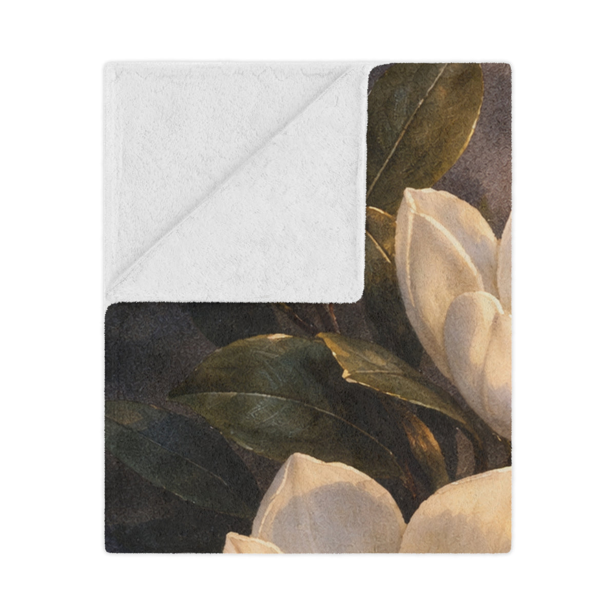 Magnolia Blossom Minky Blanket