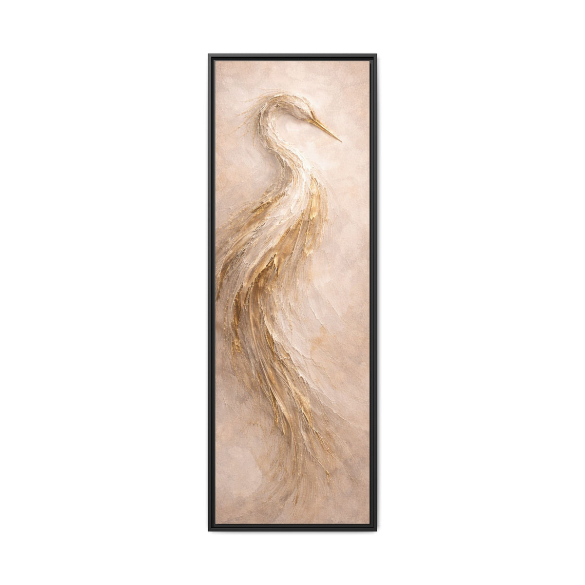 Southern Heirloom Heron Canvas Wall Art