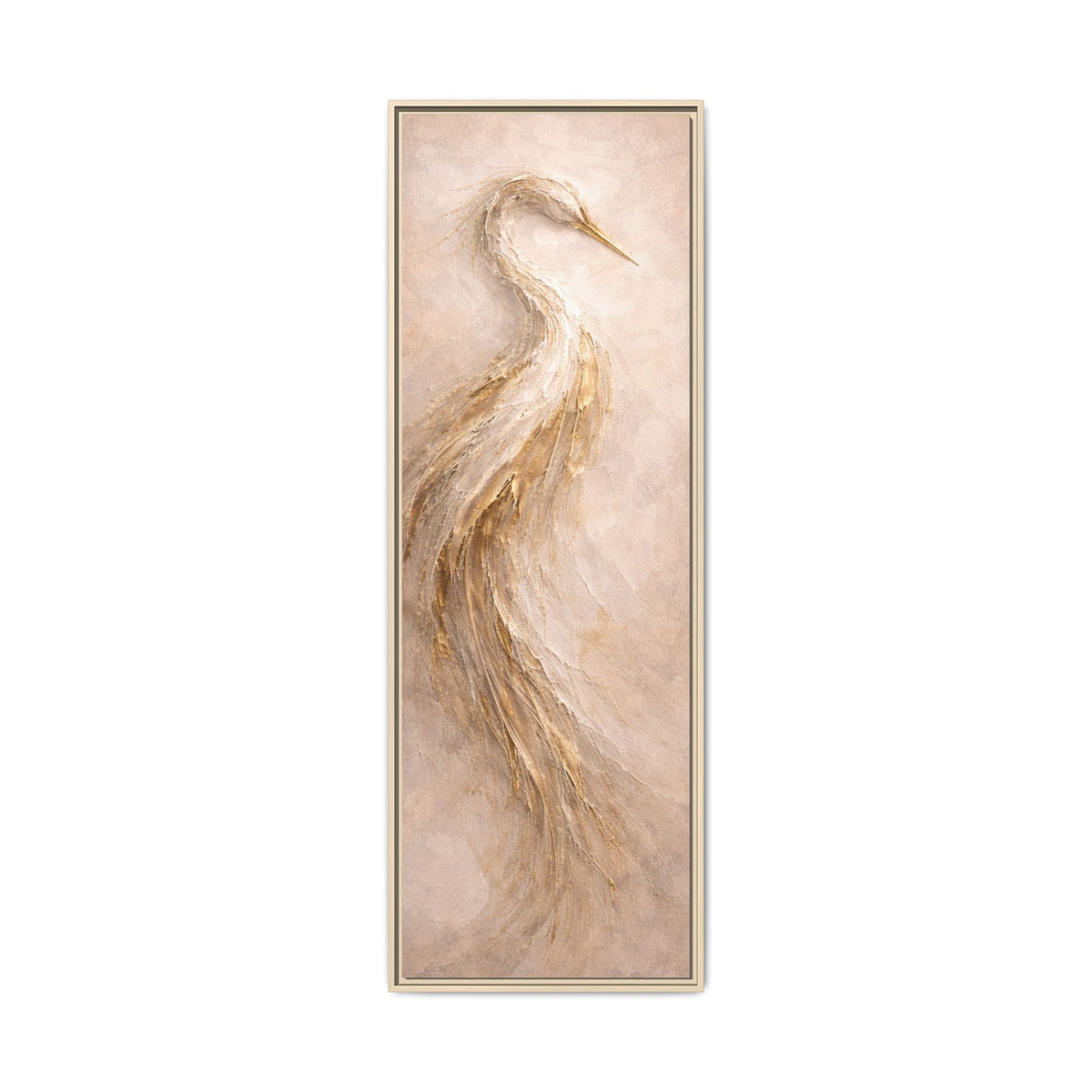 Southern Heirloom Heron Canvas Wall Art